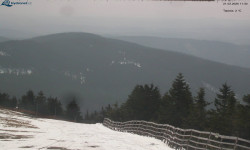 Lysá hora, pohled na východ