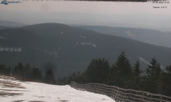 Lysá hora, pohled na východ