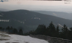 Lysá hora, pohled na východ