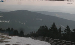 Lysá hora, pohled na východ