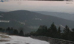 Lysá hora, pohled na východ