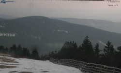 Lysá hora, pohled na východ