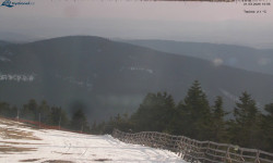 Lysá hora, pohled na východ