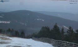 Lysá hora, pohled na východ