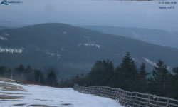 Lysá hora, pohled na východ