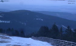 Lysá hora, pohled na východ