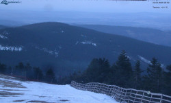 Lysá hora, pohled na východ