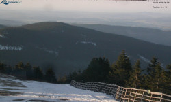 Lysá hora, pohled na východ