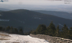 Lysá hora, pohled na východ