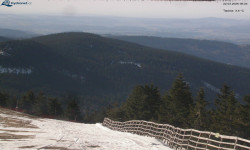 Lysá hora, pohled na východ