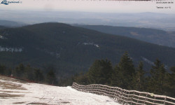 Lysá hora, pohled na východ