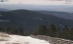 Lysá hora, pohled na východ