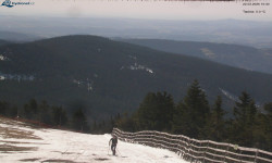 Lysá hora, pohled na východ