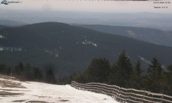 Lysá hora, pohled na východ