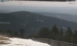 Lysá hora, pohled na východ