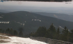 Lysá hora, pohled na východ