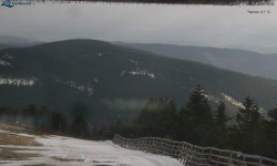 Lysá hora, pohled na východ