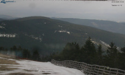 Lysá hora, pohled na východ