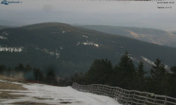 Lysá hora, pohled na východ