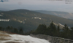 Lysá hora, pohled na východ