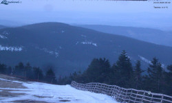 Lysá hora, pohled na východ