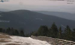 Lysá hora, pohled na východ