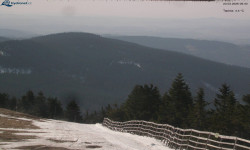 Lysá hora, pohled na východ