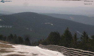 Město Rokytnice nad Jizerou - Lysá hora, pohled na východ - 23.3.2026 v 10:30 Město Rokytnice nad Jizerou - Lysá hora, pohled na východ - 23.3.2026 v 10:30