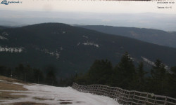 Lysá hora, pohled na východ