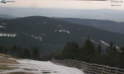 Lysá hora, pohled na východ