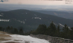 Lysá hora, pohled na východ