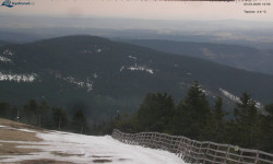 Lysá hora, pohled na východ