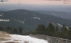 Lysá hora, pohled na východ