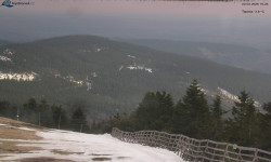 Lysá hora, pohled na východ