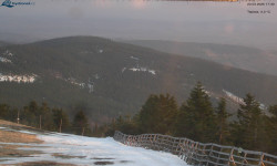 Lysá hora, pohled na východ