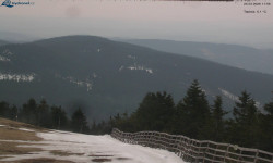 Lysá hora, pohled na východ