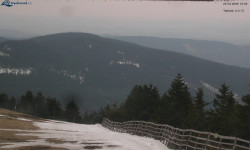 Lysá hora, pohled na východ