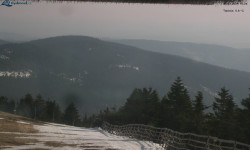 Lysá hora, pohled na východ