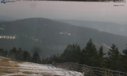 Lysá hora, pohled na východ