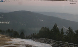 Lysá hora, pohled na východ