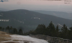 Lysá hora, pohled na východ