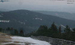 Lysá hora, pohled na východ