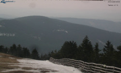 Lysá hora, pohled na východ