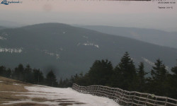 Lysá hora, pohled na východ