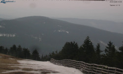 Lysá hora, pohled na východ