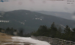 Lysá hora, pohled na východ