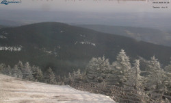 Lysá hora, pohled na východ