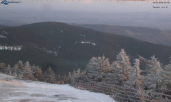 Lysá hora, pohled na východ