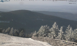 Lysá hora, pohled na východ