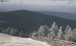 Lysá hora, pohled na východ